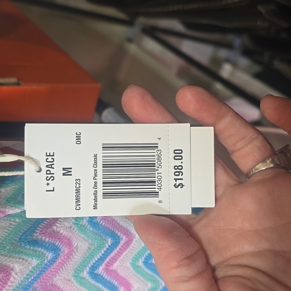 NWT GORGEOUS L* SPACE SWIMSUIT SZ M - Picture 3 of 4